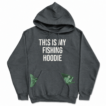 This Is My Fishing Hoodie, Funny Fisherman Hoodie for Men, Gift for Grandpa, Dad