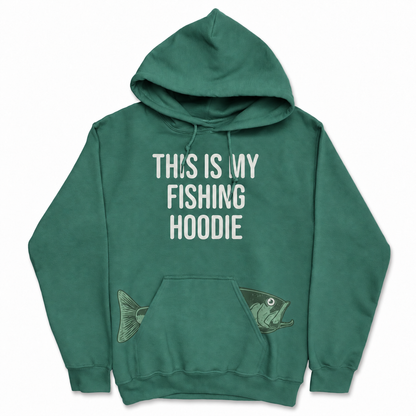 This Is My Fishing Hoodie, Funny Fisherman Hoodie for Men, Gift for Grandpa, Dad