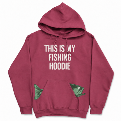 This Is My Fishing Hoodie, Funny Fisherman Hoodie for Men, Gift for Grandpa, Dad