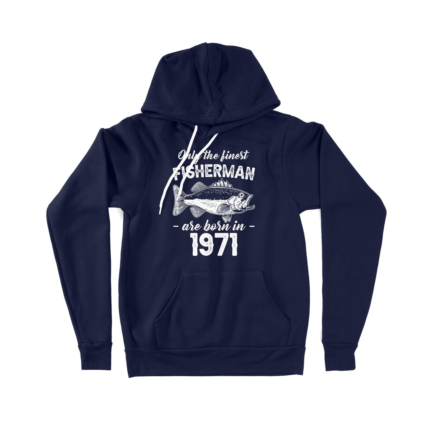 Only the finest fisherman are born in custom year Premium Hoodie