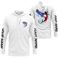 Men Long sleeves hooded UPF