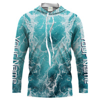 Men Long sleeves hooded UPF