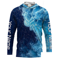 Men Long sleeves hooded UPF