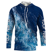 Men Long sleeves hooded UPF