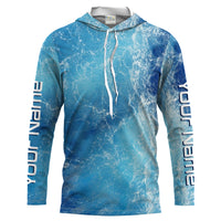 Men Long sleeves hooded UPF