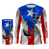 Long sleeves UPF + Face shield