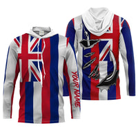 Men Long sleeves hooded UPF