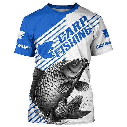 Carp Fishing Custom Long Sleeve Fishing Shirts, Carp Fishing Tournament Shirts Fishing Jerseys IPHW7366