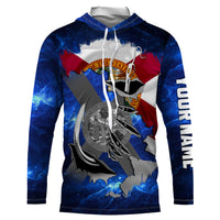 Long sleeves hooded UPF