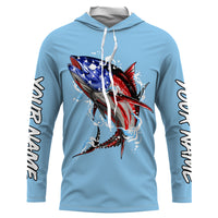 Long sleeves hooded UPF