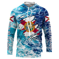 Long sleeves hooded UPF